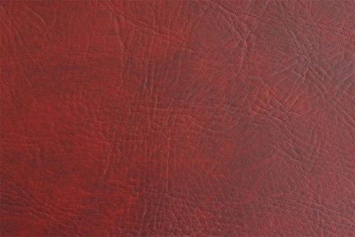 Leder Imitat - Büffel Dunkelrot-Marmor
