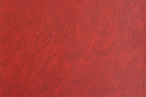 Leder Imitat - Büffel Rot-Marmor