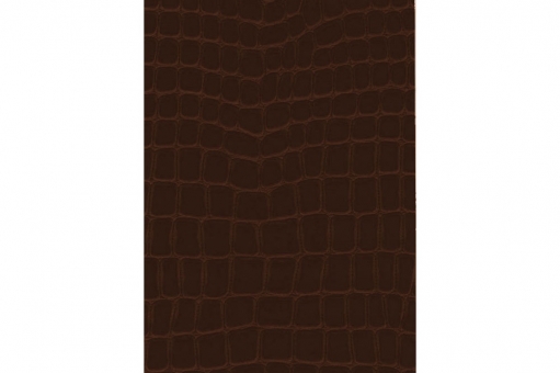 Pythonleder - Imitat Kaffeebraun