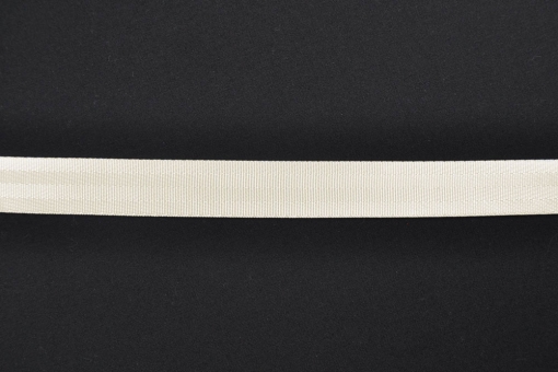 Gurtband - 2,5 cm breit - meterweise - Creme 