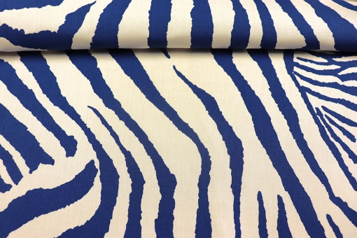 Markise Spain Summer - Wildlife Creme/Royal