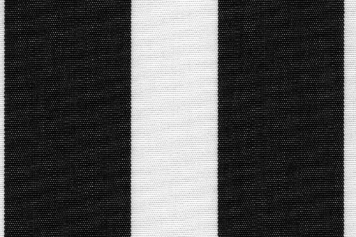 Markise Spain Summer - Streifenvariationen Weiß/Schwarz