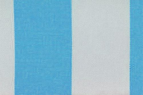 Markisenstoff Spain Summer - 160 cm - Blockstreifen Türkis Blockstreifen