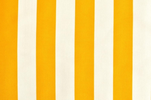 Outdoor-Stoff Garda - Streifenvariationen - 45 cm Gelb/Weiß