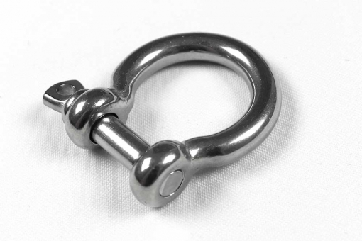 Schäkel - geschwungene Variante - 8 mm 