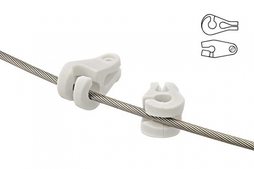 10 Stk. Kunststoff-Stagreiter - 4 mm 