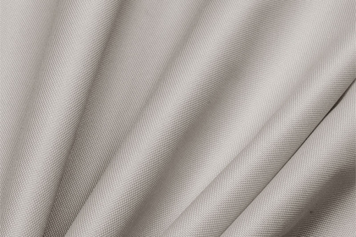 Polyester-Stoff - Bristol - reißfest & winddicht Hellgrau