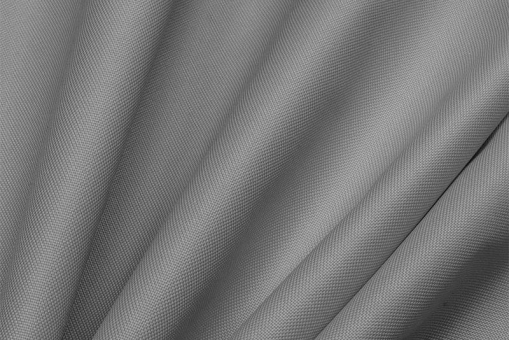 Polyester-Stoff - Bristol - reißfest & winddicht Grau