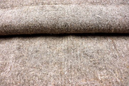 Schweres Vlies aus Hanf - 160 cm breit 