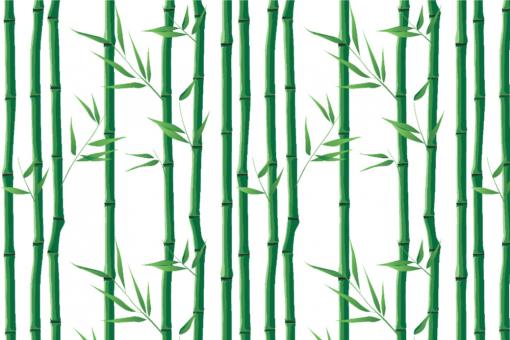Bambus-Pflanzen - Outdoor-Stoff 