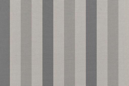 Anti-Moskito-Stoff - Blockstreifen dreifarbig - 6 cm breit Grau/Hellgrau