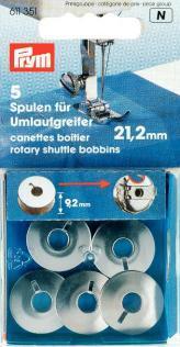 Spulen Metall 21,2 mm 