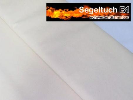 Segeltuch B1 130 cm - Weiß 