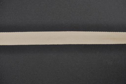 Verstärkungs-Gurtband - Fischgrat-Bindung - 2,5 cm - Meterware Sand