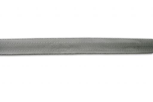 Verstärkungs-Gurtband - Fischgrat-Bindung - 2,5 cm - Meterware Grau
