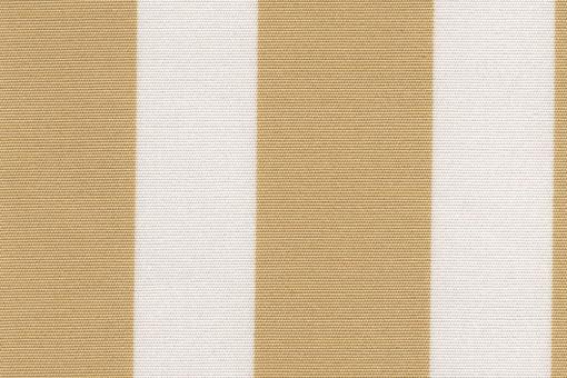 Liegestuhl-Stoff Streifen - gesäumt - 60 cm breit Creme/Beige