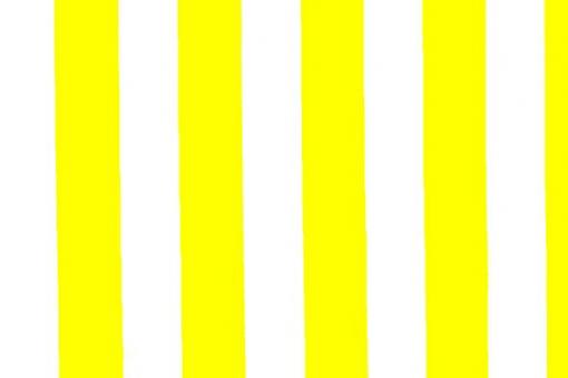 Segeltuch gestreift 2,5 cm - 150 cm Gelb-Weiß