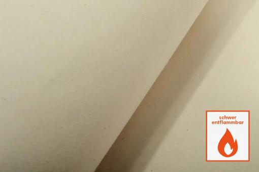 Segeltuch - permanent schwer entflammbar - 410 cm Creme