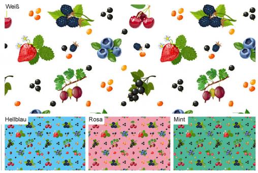 Outdoorstoff - Garten-Beeren 