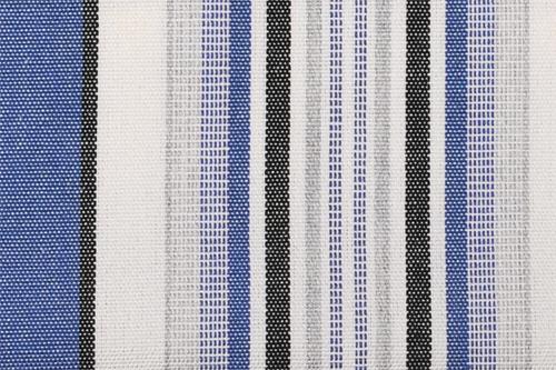 Markisenstoff Spain Summer - 160 cm - Multistreifen Blau Weiß