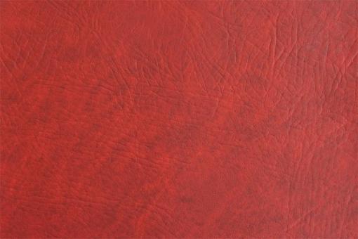 Leder Imitat - Büffel Rot-Marmor