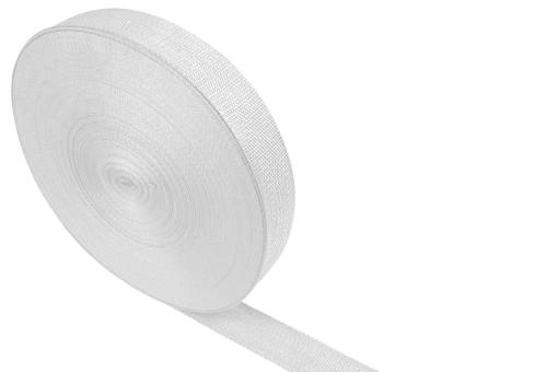 Gurtband - Panamabindung - 4 cm - Meterware Weiß