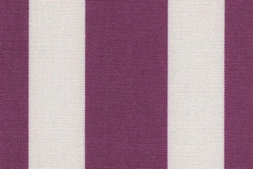 Markise Spain Summer - Streifenvariationen Brombeer/Creme