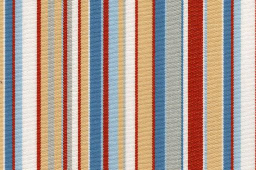Markise Spain Summer - Streifen fun Rot/Blau