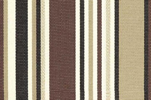 Markisenstoff 140 cm - Italy Stripes - Earthy 
