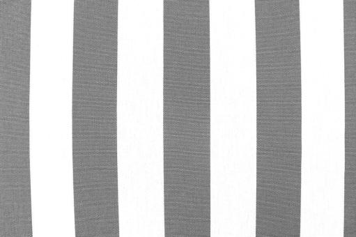 Markisenstoff Spain Summer - 160 cm - Blockstreifen Grau Bockstreifen