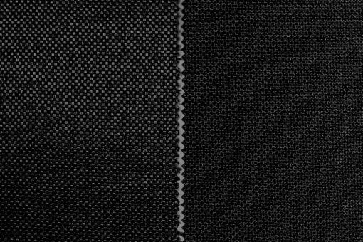 Möbelstoff Marla - Doubleface - B1 schwer entflammbar Schwarz