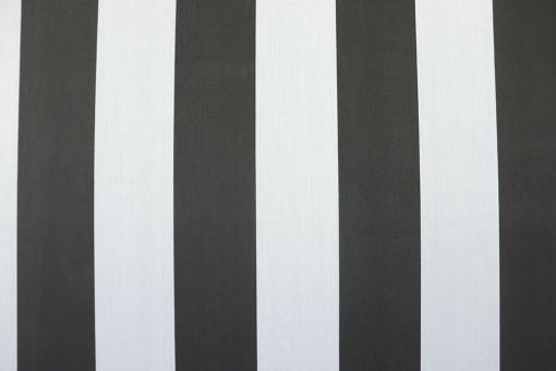 Segeltuch-Stoff - Mallorca Stripes - Grau/Hellgrau 
