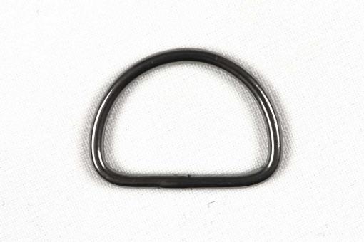 10 Stk. D-Ringe - 3,5 cm Breite -  4 mm Stärke 