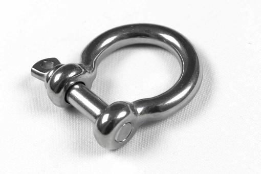 Schäkel - geschwungene Variante - 12 mm 