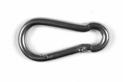Karabinerhaken - Edelstahl - 50 mm - 2 Stück 