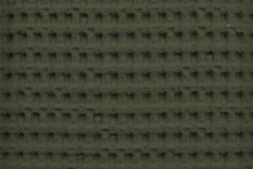 Waffelpiqué-Stoff XXL - Uni Oliv