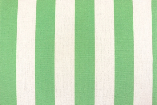 Markisenstoff Spain Summer - 160 cm - Blockstreifen Hellgrün Blockstreifen