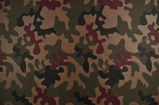 Polyester reißfest - Camouflage Waldtarn 