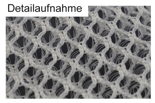 Abstandsgewebe 10 mm - Weiß 