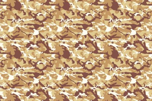 Türvorhang-Stoff - Camouflage Wüste 