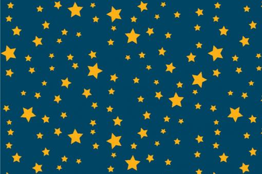 Starlight - Türvorhang-Stoff Nachtblau