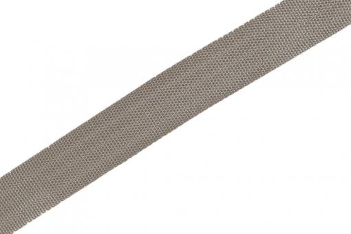 Gurtband - Panamabindung - 4 cm - Meterware Taupe