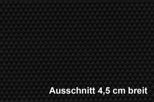 Lederimitat bielastisch - Struktur - Schwarz 