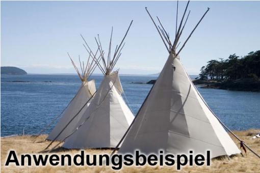 Tipi / Zeltstoff - wasserabweisend - 220 cm 