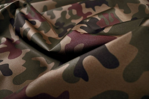 Polyester reißfest - Camouflage Waldtarn 