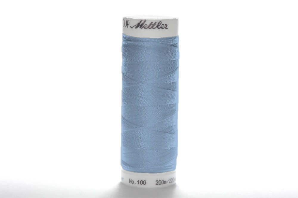 Nähgarn Amann Seralon - 200m Rolle - Blautöne - 0814
