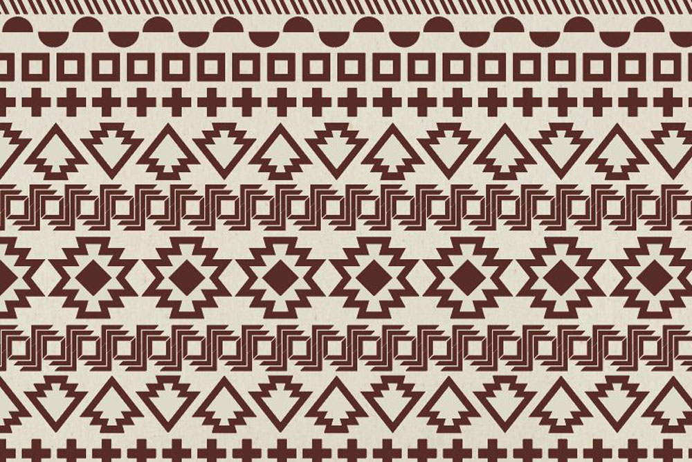 Tipi-Zeltstoff - Pueblo Braun