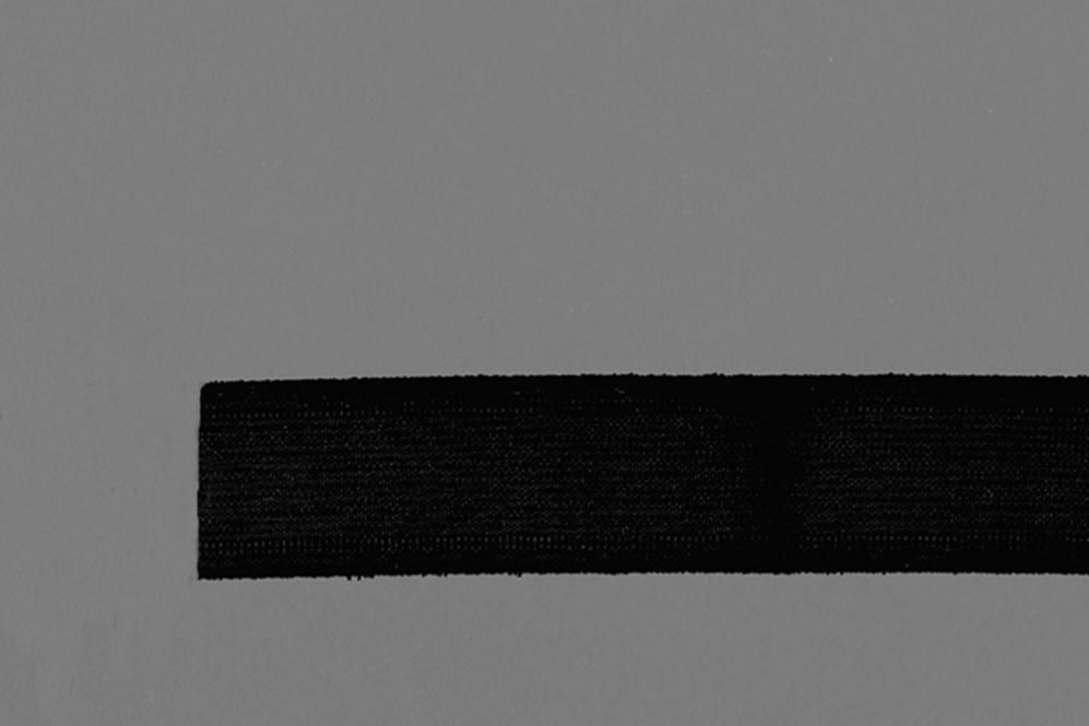 Elastikband 25 mm breit - 2,5 m - Schwarz