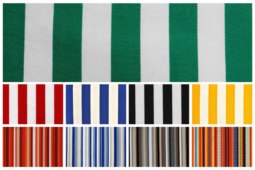 Outdoor-Stoff Garda - Streifenvariationen - 45 cm 