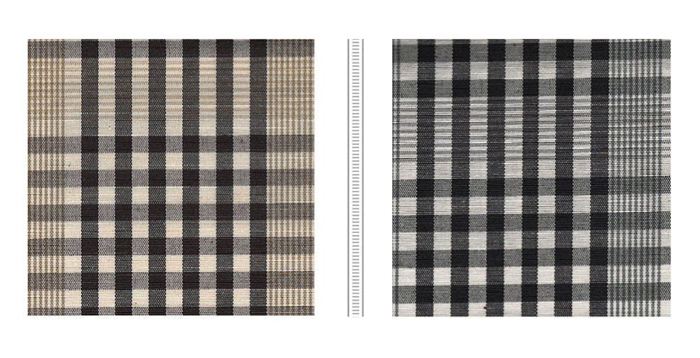 Outdoor-Stoff - Teflonbeschichtung - Glencheck-Karo 